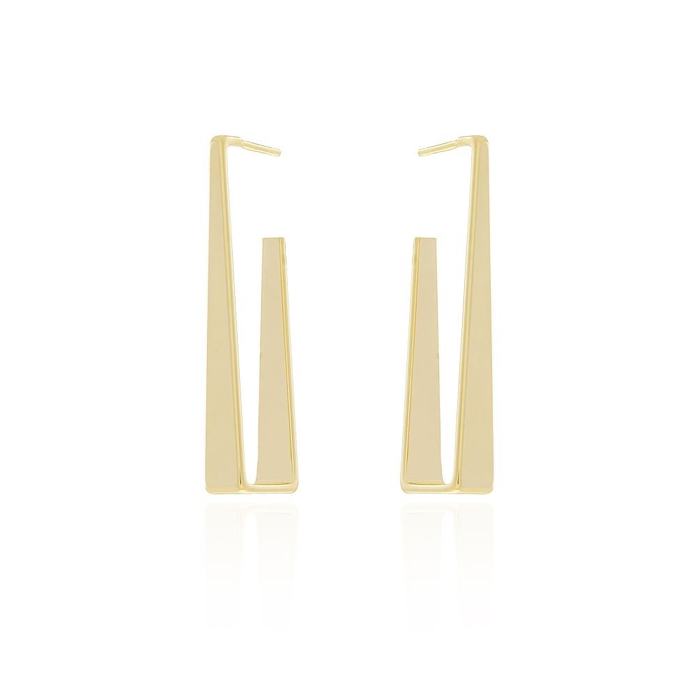 Ag-1031-Do Brinco Meia Argola Triangular (38mm)
