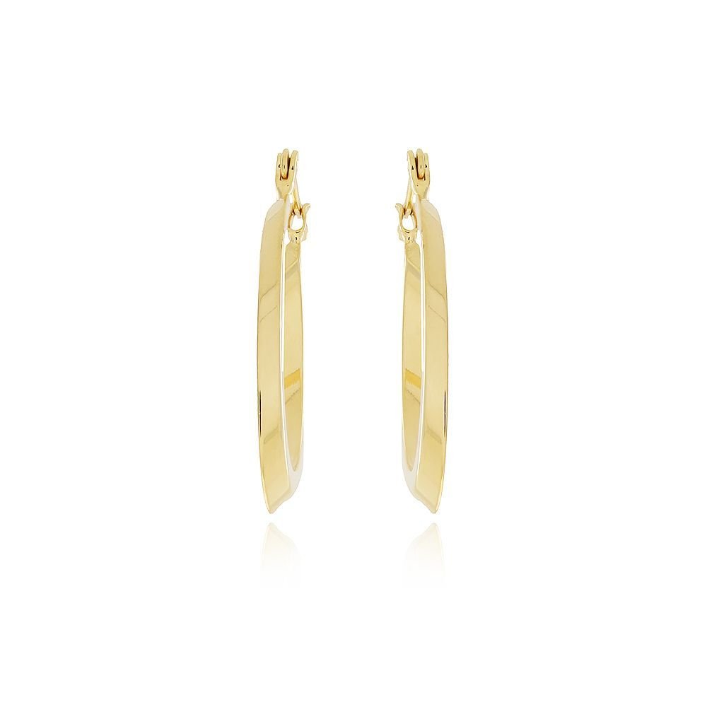 Ag-1056-Do Brinco De Argola Oval (31mm)