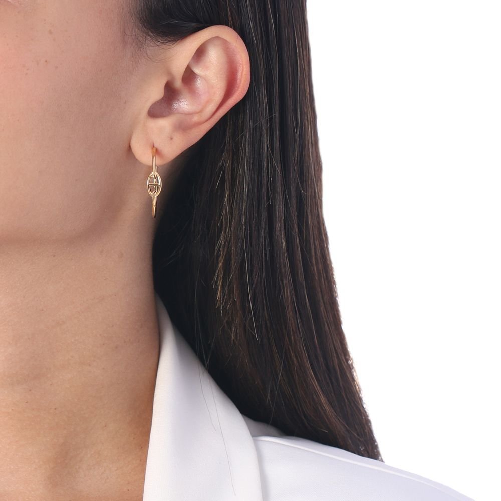 Ag-1062-Do Brinco De Argola Detalhada (29mm)