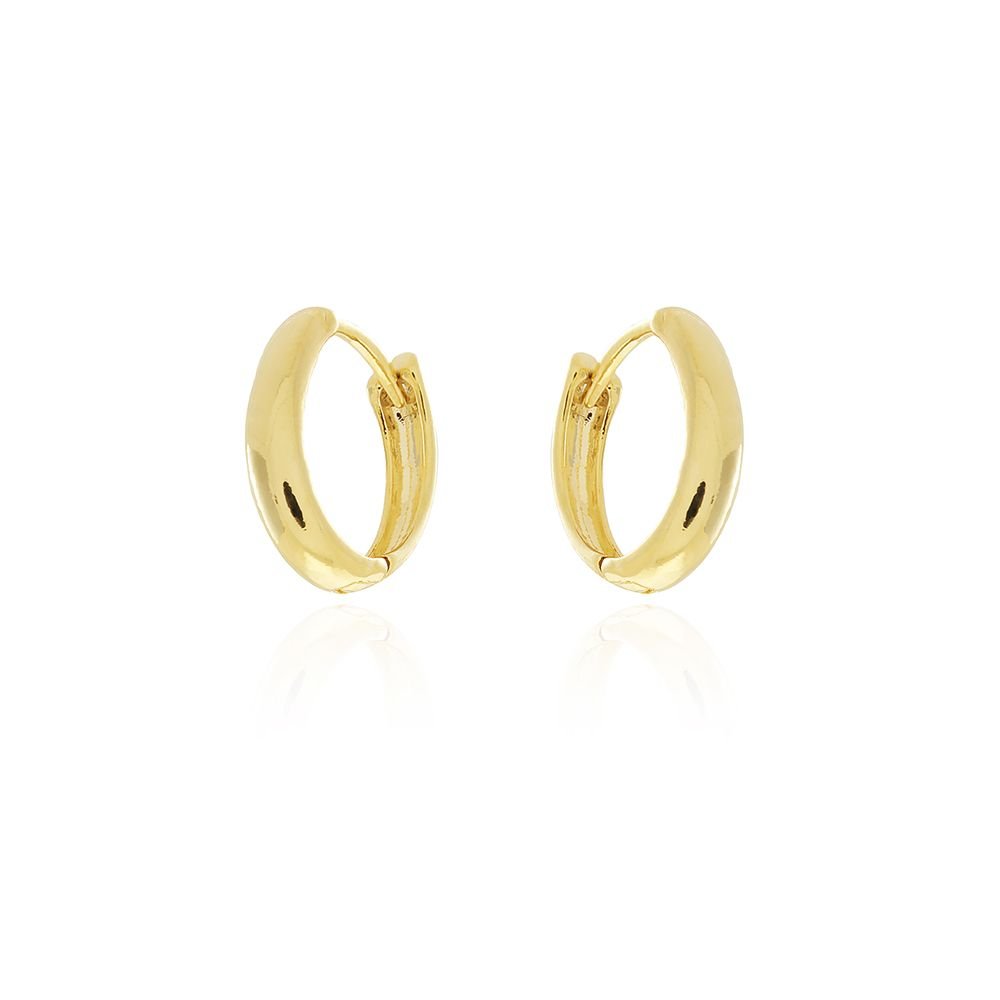 Ag-1064-Do Brinco De Argolinha Articulada Lisa (17mm)