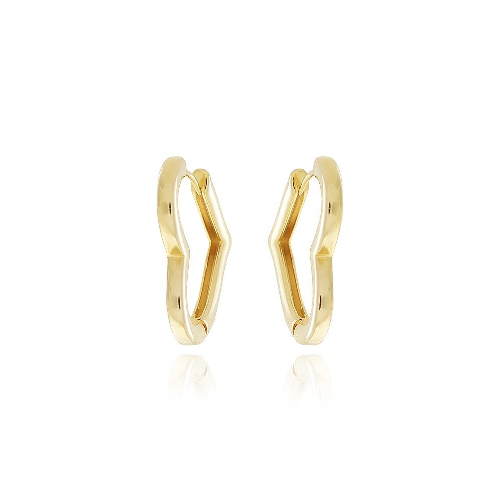 Ag-1067-Do Brinco Argolinha De Coração (27,5mm)