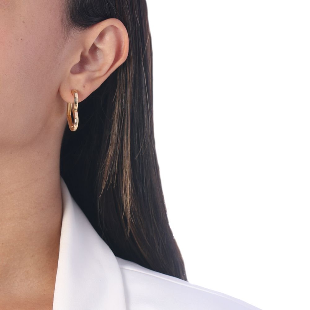 Ag-1067-Do Brinco Argolinha De Coração (27,5mm)