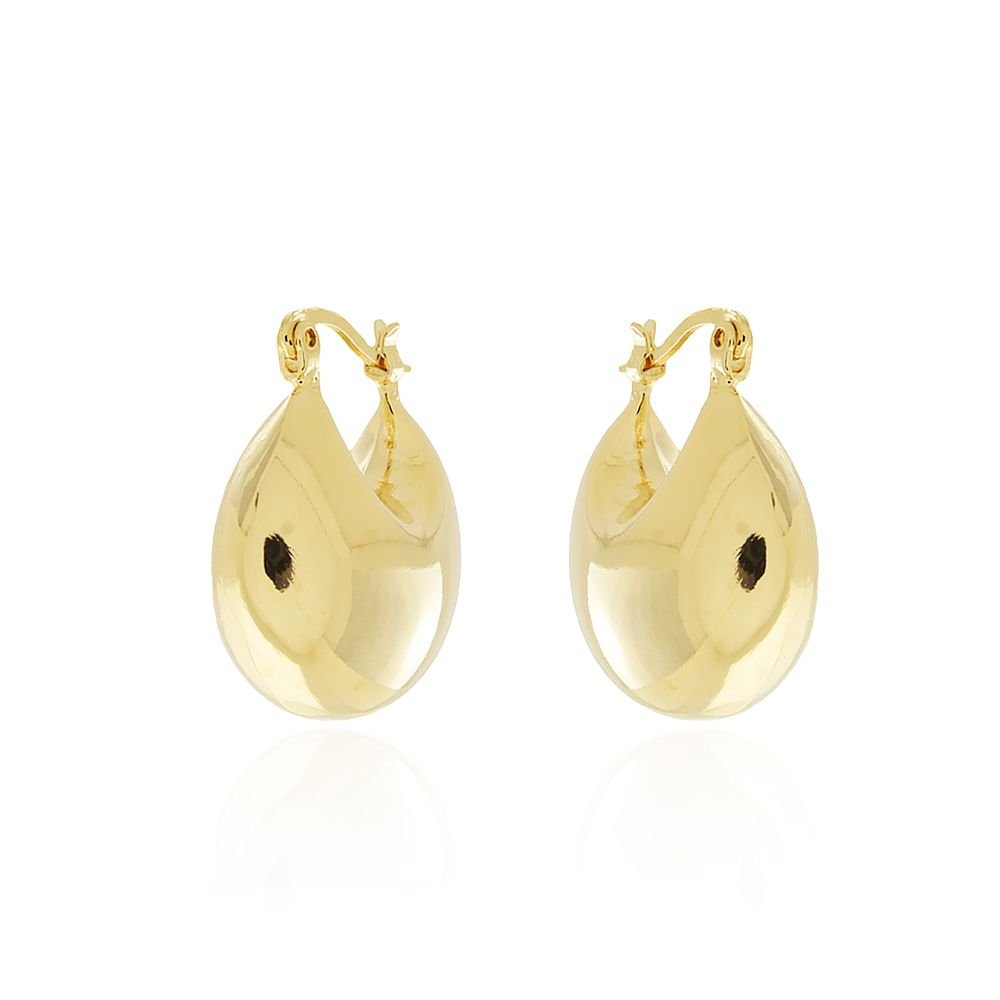 Ag-1119-Do Brinco De Argola Bold (23mm)