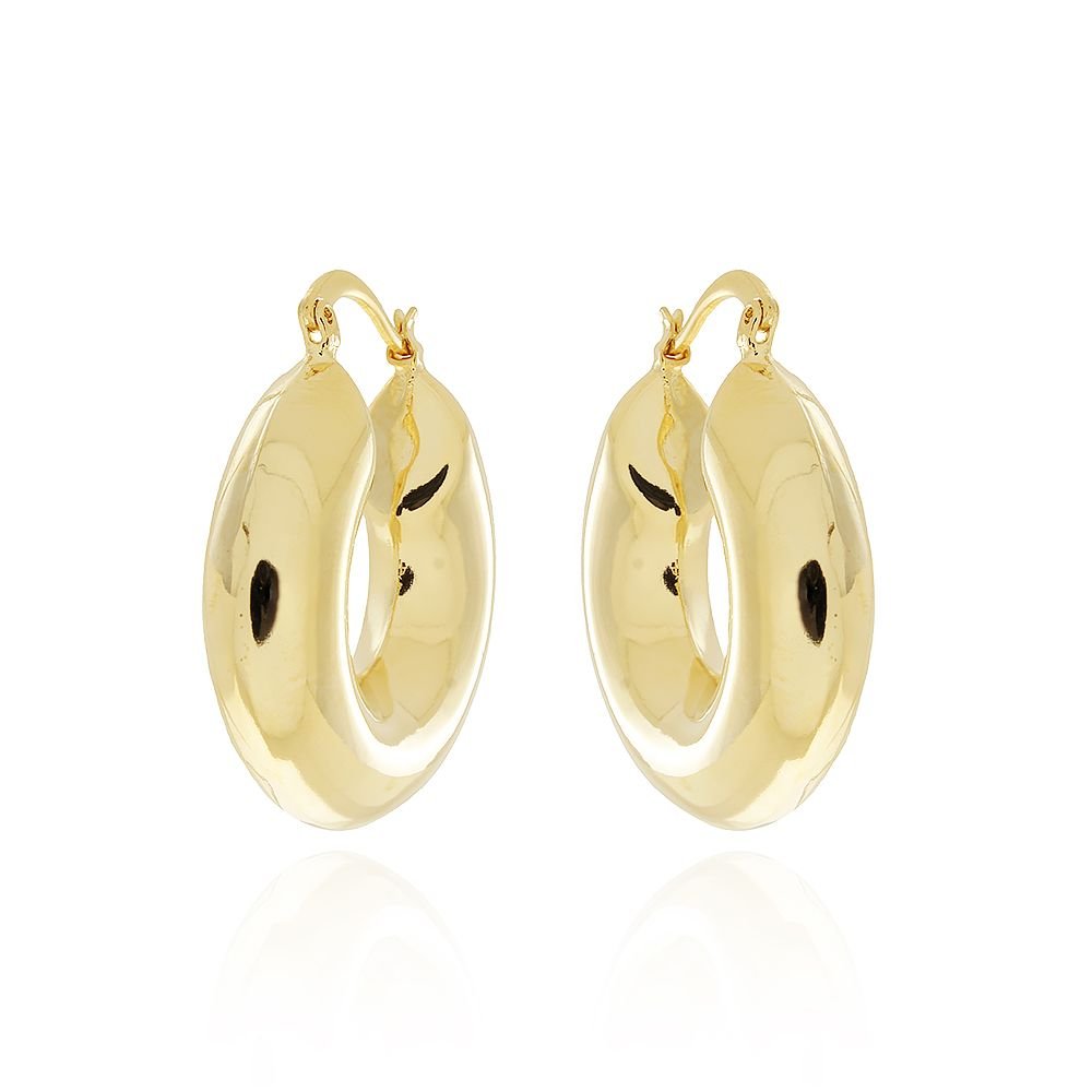 Ag-1121-Do Brinco De Argola Tubular (35,5mm)