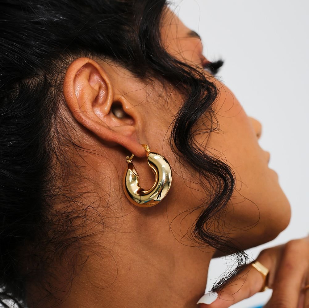 Ag-1121-Do Brinco De Argola Tubular (35,5mm)