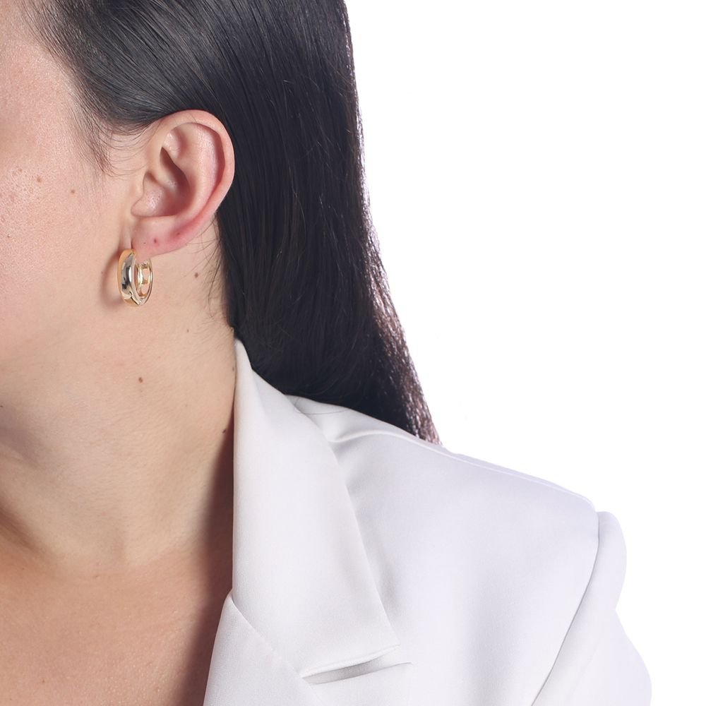 Ag-1153-Do Brinco De Argola Articulada Lisa (19mm)