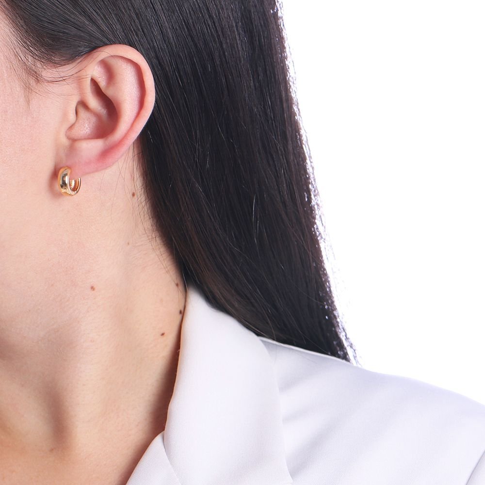 Ag-1160-Do Brinco De Argola Articulada Lisa (12mm)