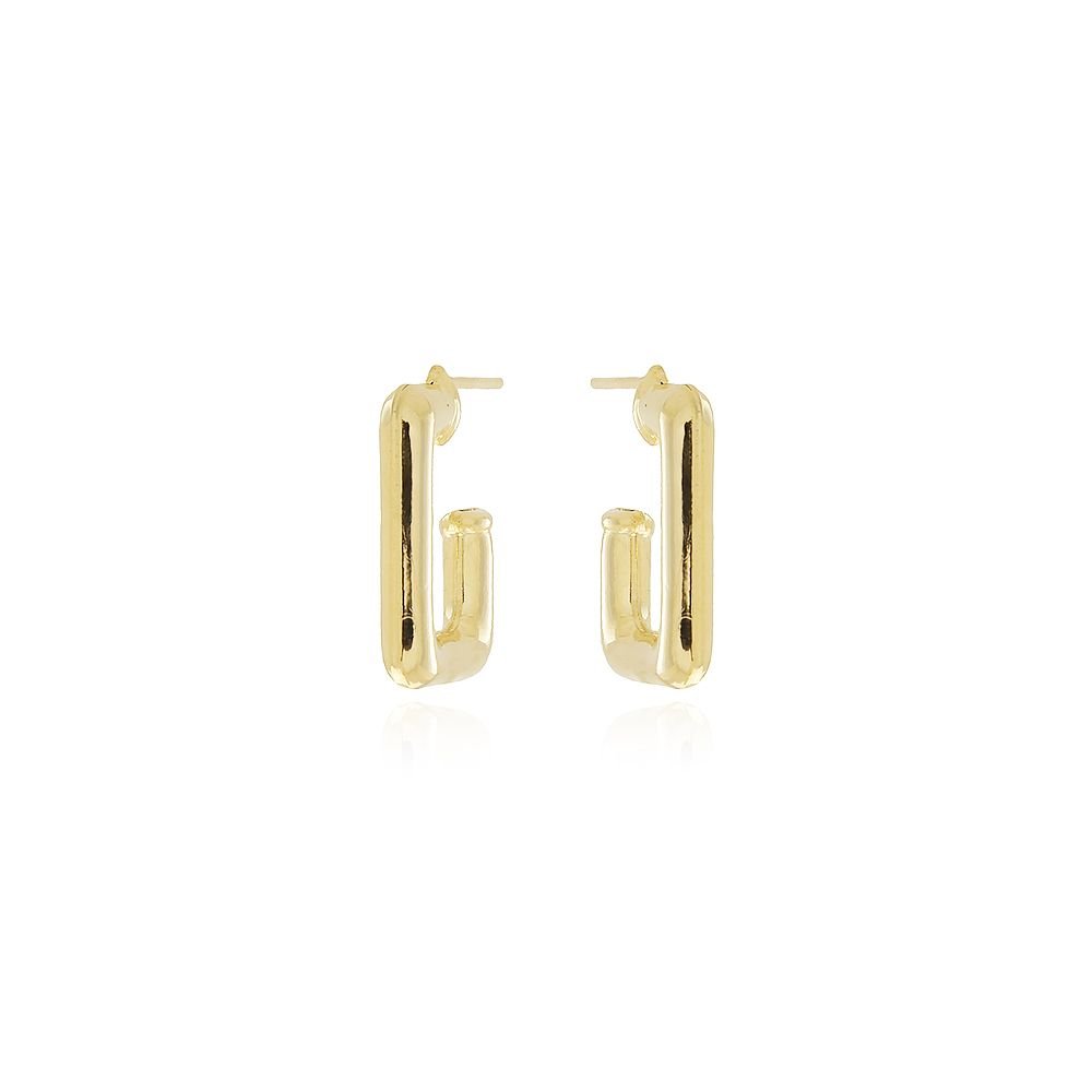 Ag-1177-Do Brinco Meia Argola Quadrada (19mm)