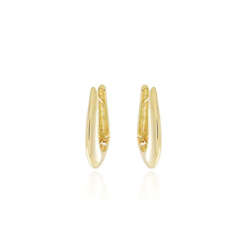 Ag-1195-Do Brinco De Argola Articulada Oval (24mm)