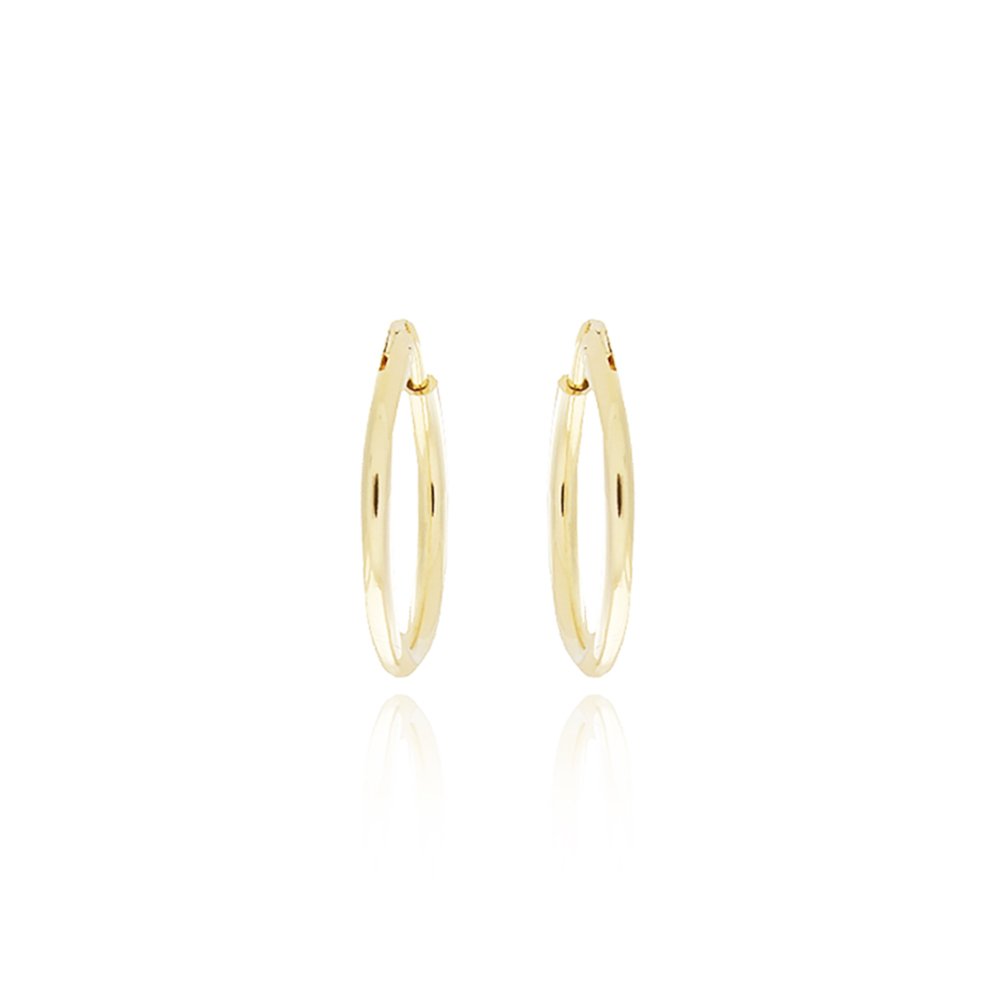 Ag-1345-Do Brinco De Argola Lisa (16mm)