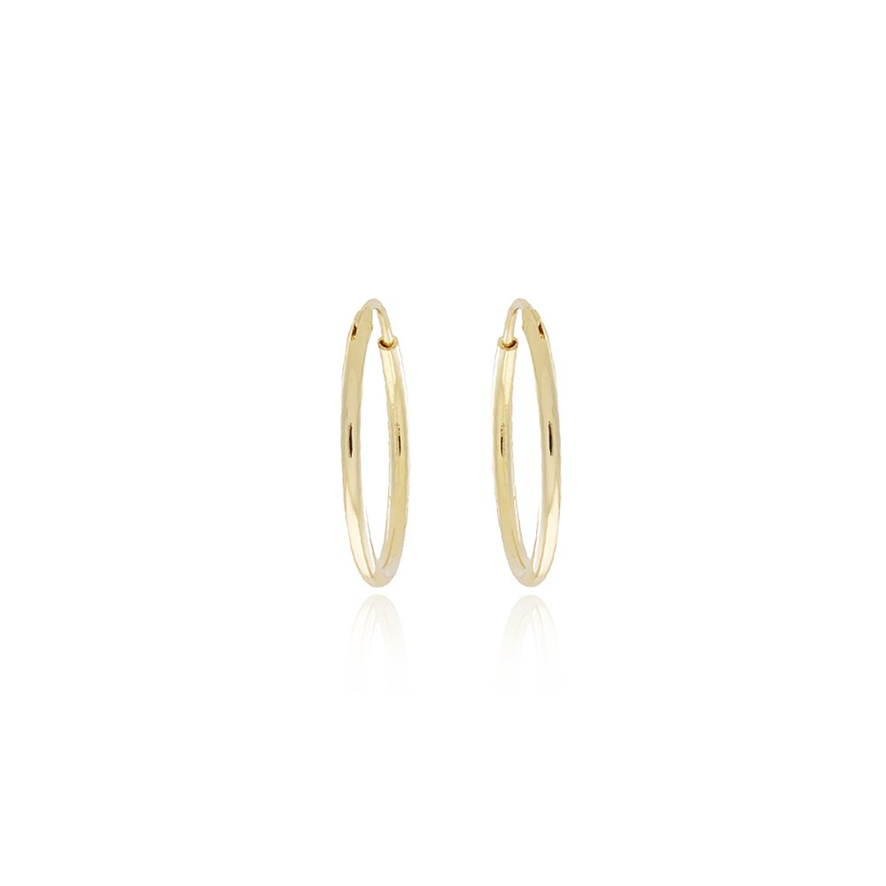 Ag-1348-Do Brinco De Argola Lisa (25mm)