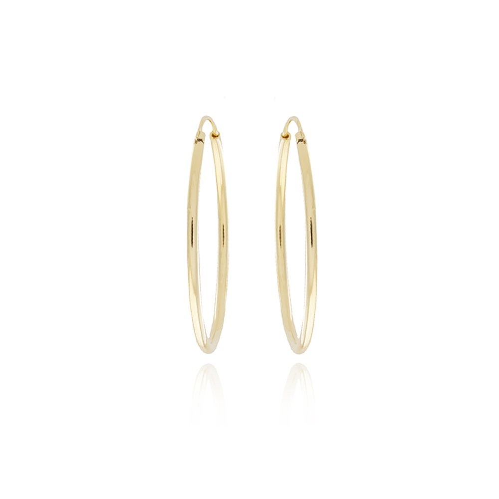 Ag-1349-Do Brinco De Argola Lisa (30mm)