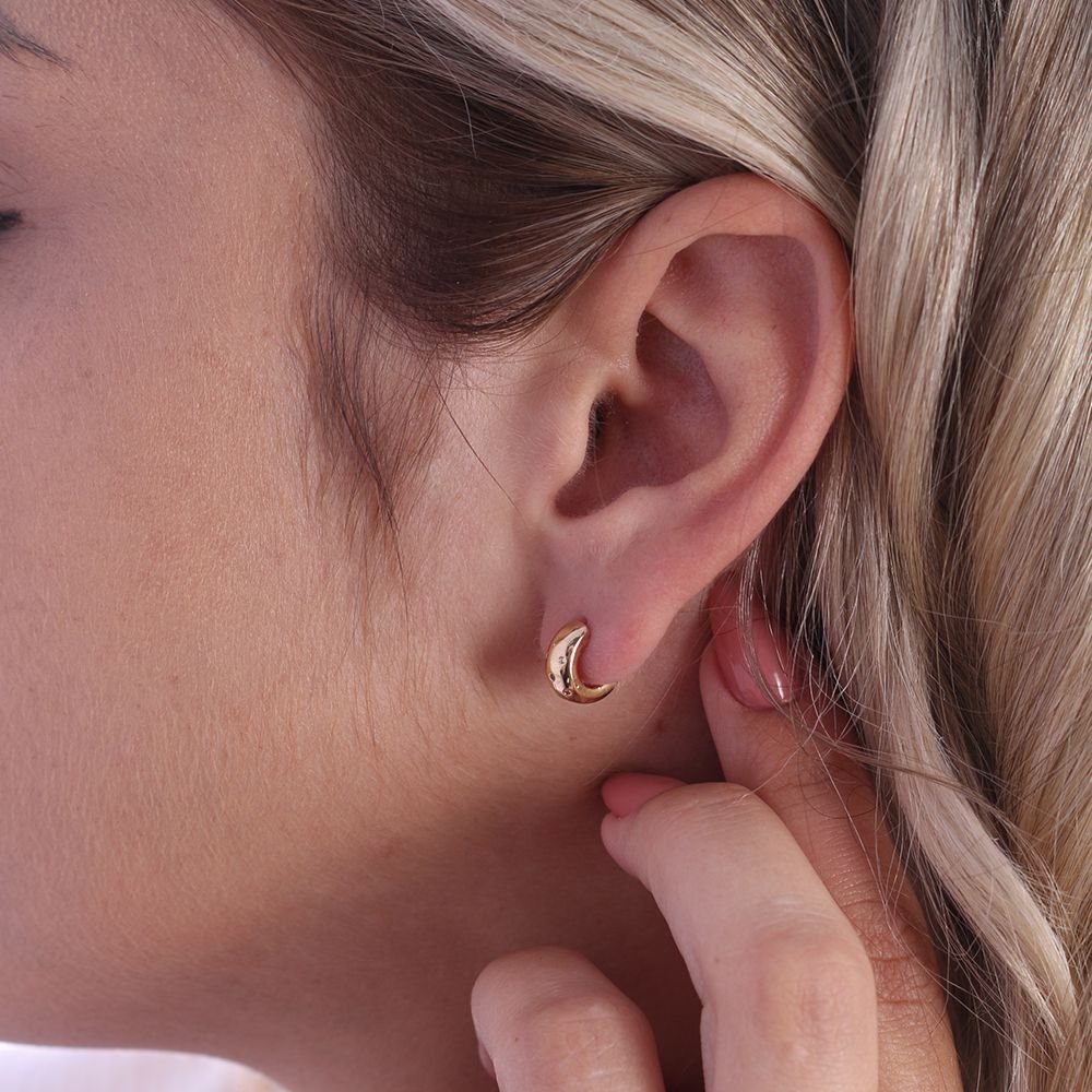 Ag-1369-Do Brinco Meia Argolinha Cravejada (11mm)