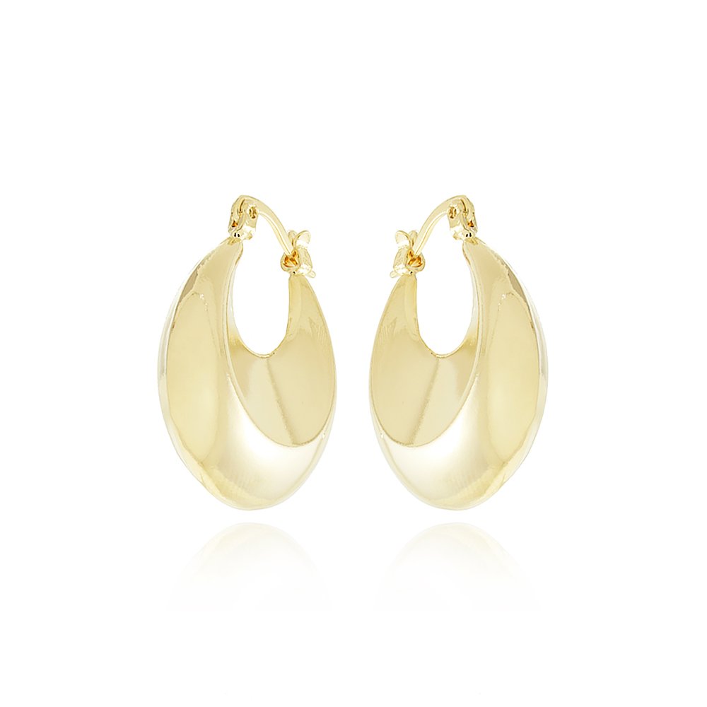 Ag-1385-Do Brinco De Argola Bold (26mm)