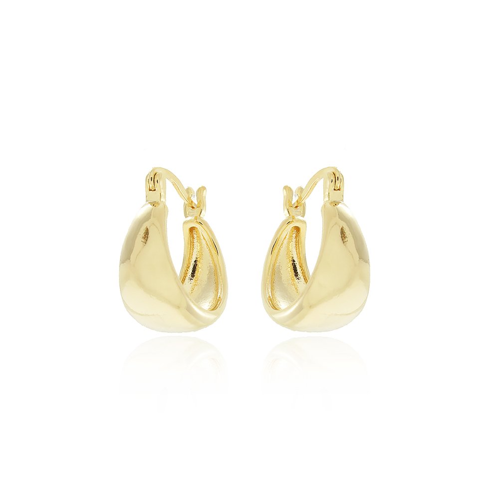 Ag-1387-Do Brinco De Argola Bold (19,5mm)