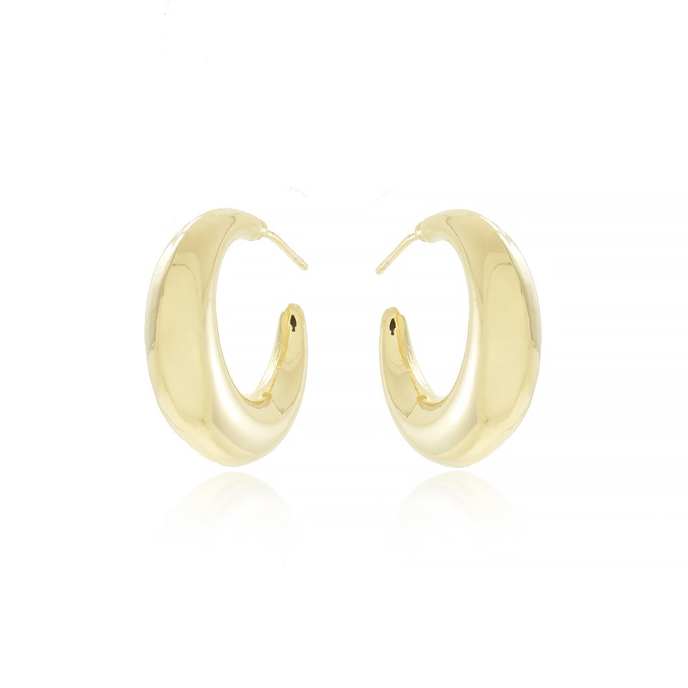 Ag-1392-Do Brinco De Argola Tubo (25mm)