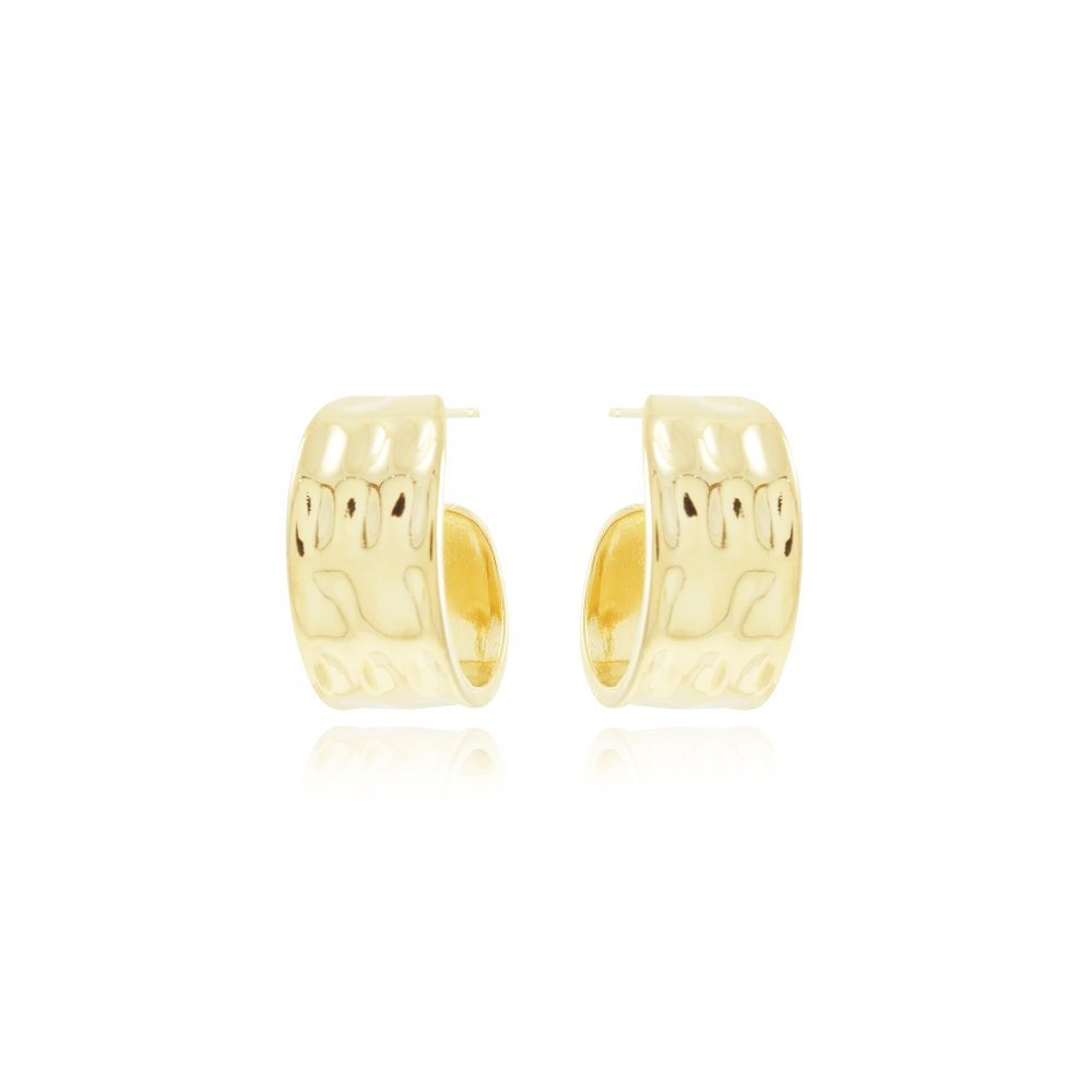 Ag-1579-Do Brinco Meia Argola Lisa (16mm) Ag-1579-Do Brinco Meia Argola Lisa (16mm)