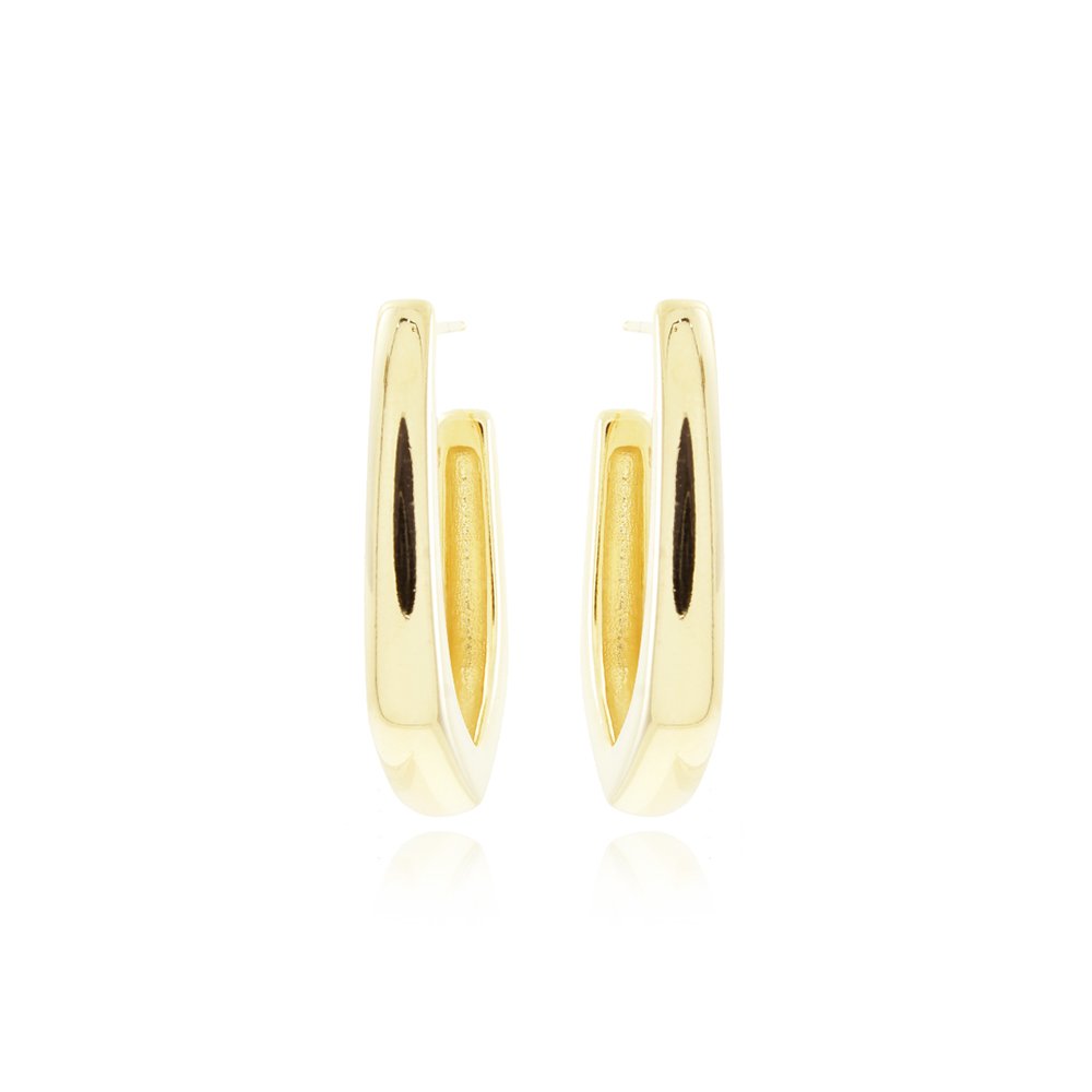 Ag-1596-Do (26mm) Brinco Meia Argola Liso Ag-1596-Do (26mm) Brinco Meia Argola Liso