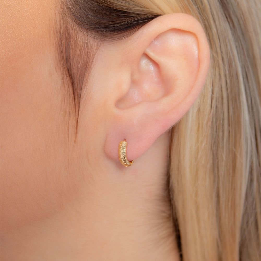 Ag-169-Do Brinco De Argolinha Articulada Detalhada. Ag-169-Do Brinco De Argolinha Articulada Detalhada.