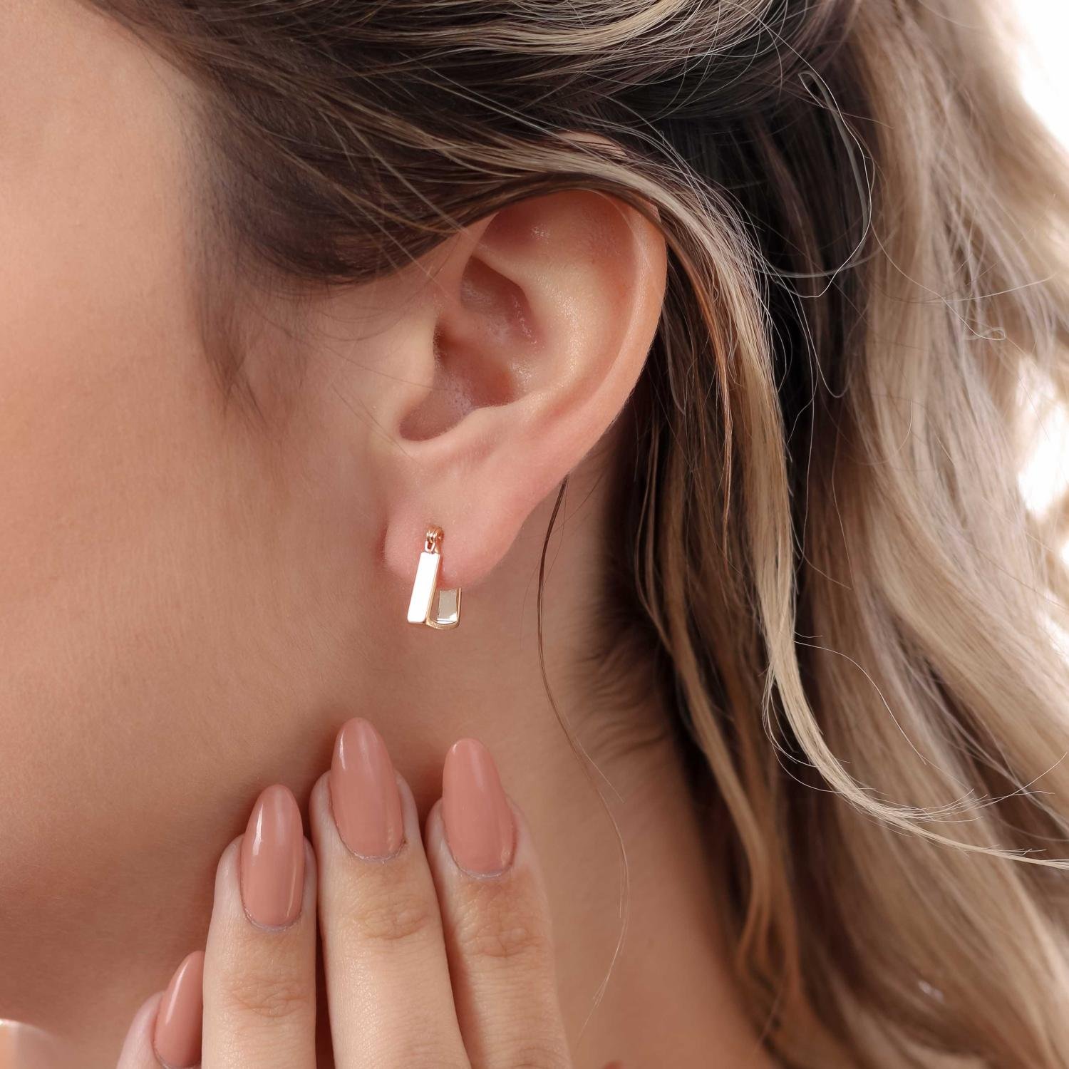 Ag-1701-Do Brinco Geométrico (1,35cm).