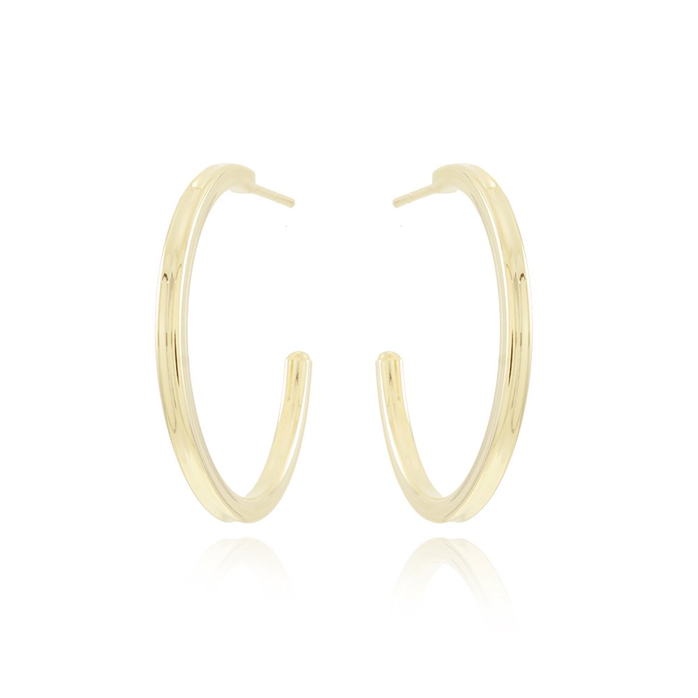 Ag-1708-Do Brinco De Meia Argola (2,8cm).