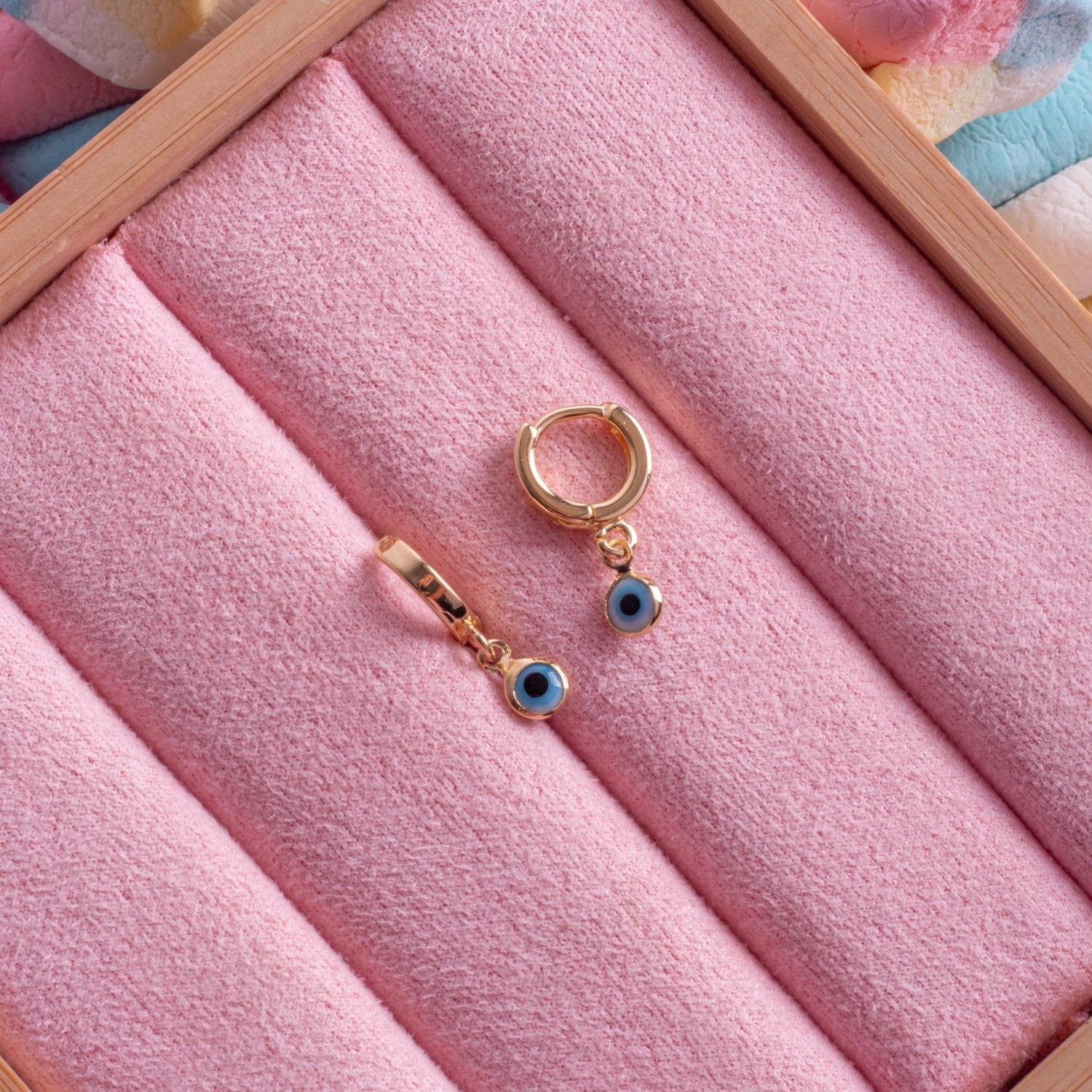 Ag-1805-Do Brinco Infantil Olho Grego.