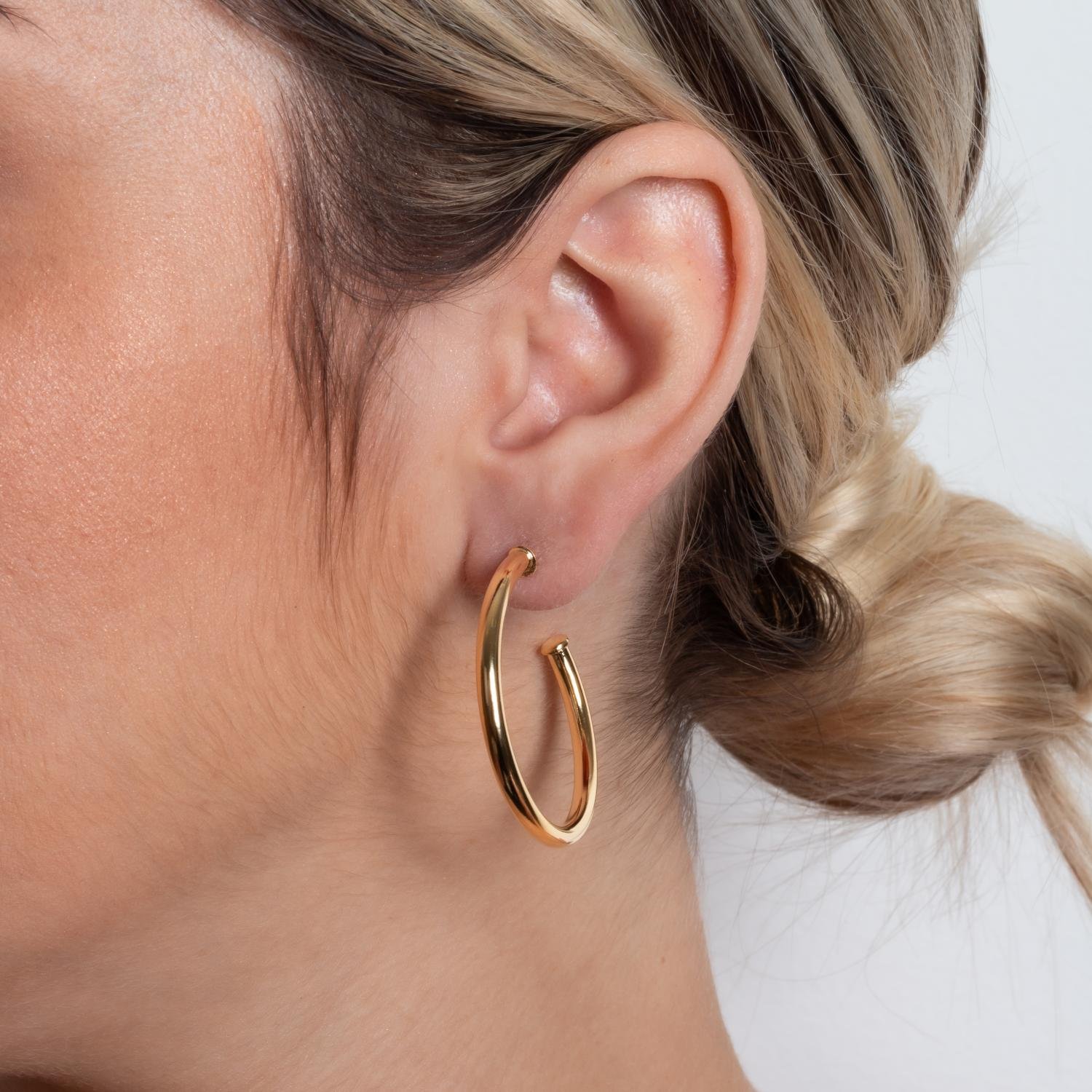 Ag-1831-Do Brinco Meia Argola Tubo (40mm).