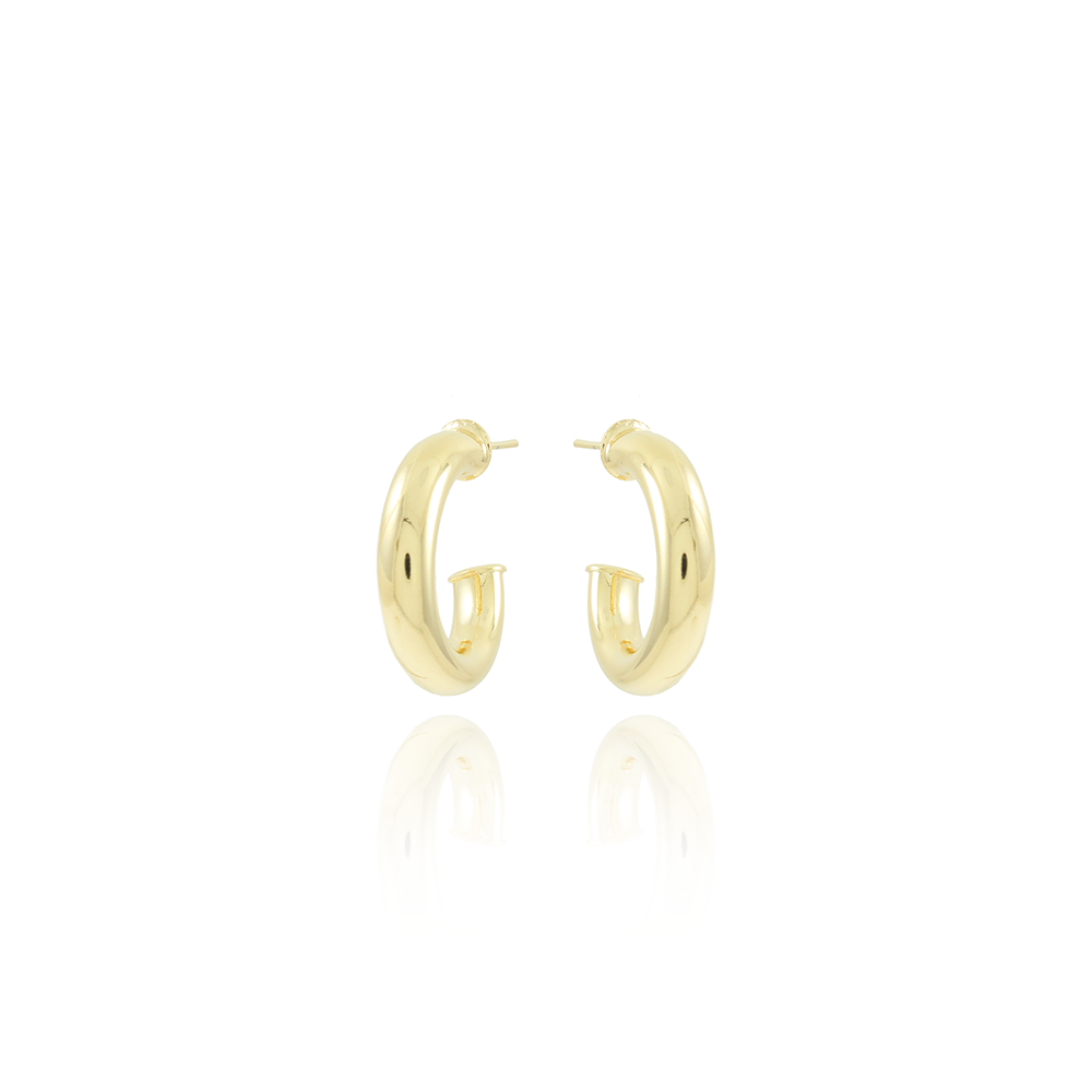Ag-1841-Do Brinco Meia Argola Tubo (5x25mm).