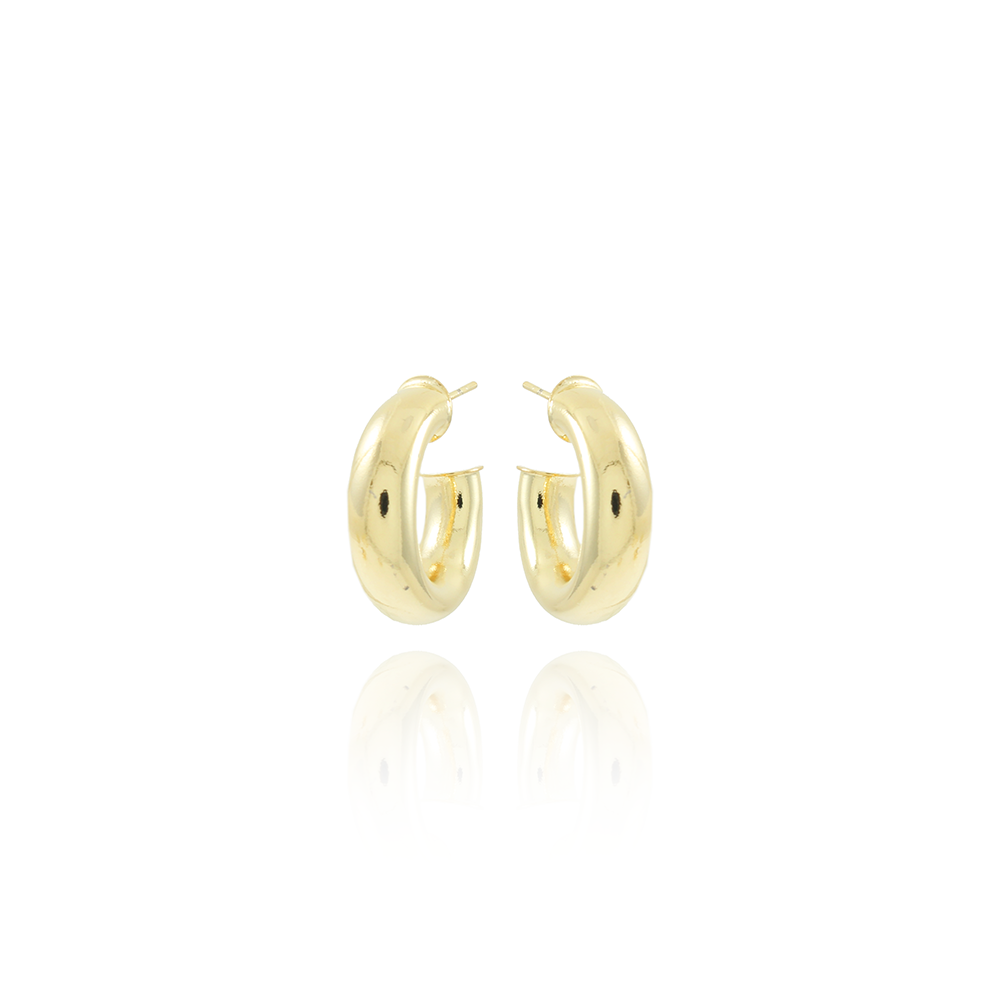 Ag-1845-Do Brinco Meia Argola Tubo (6x30mm).