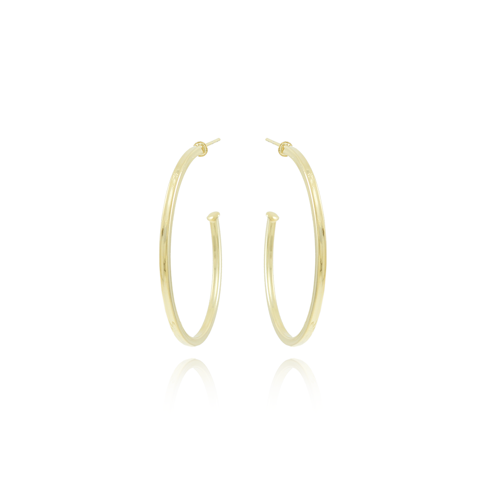 Ag-1850-Do Brinco Meia Argola Tubo Quadrado (2x45mm).