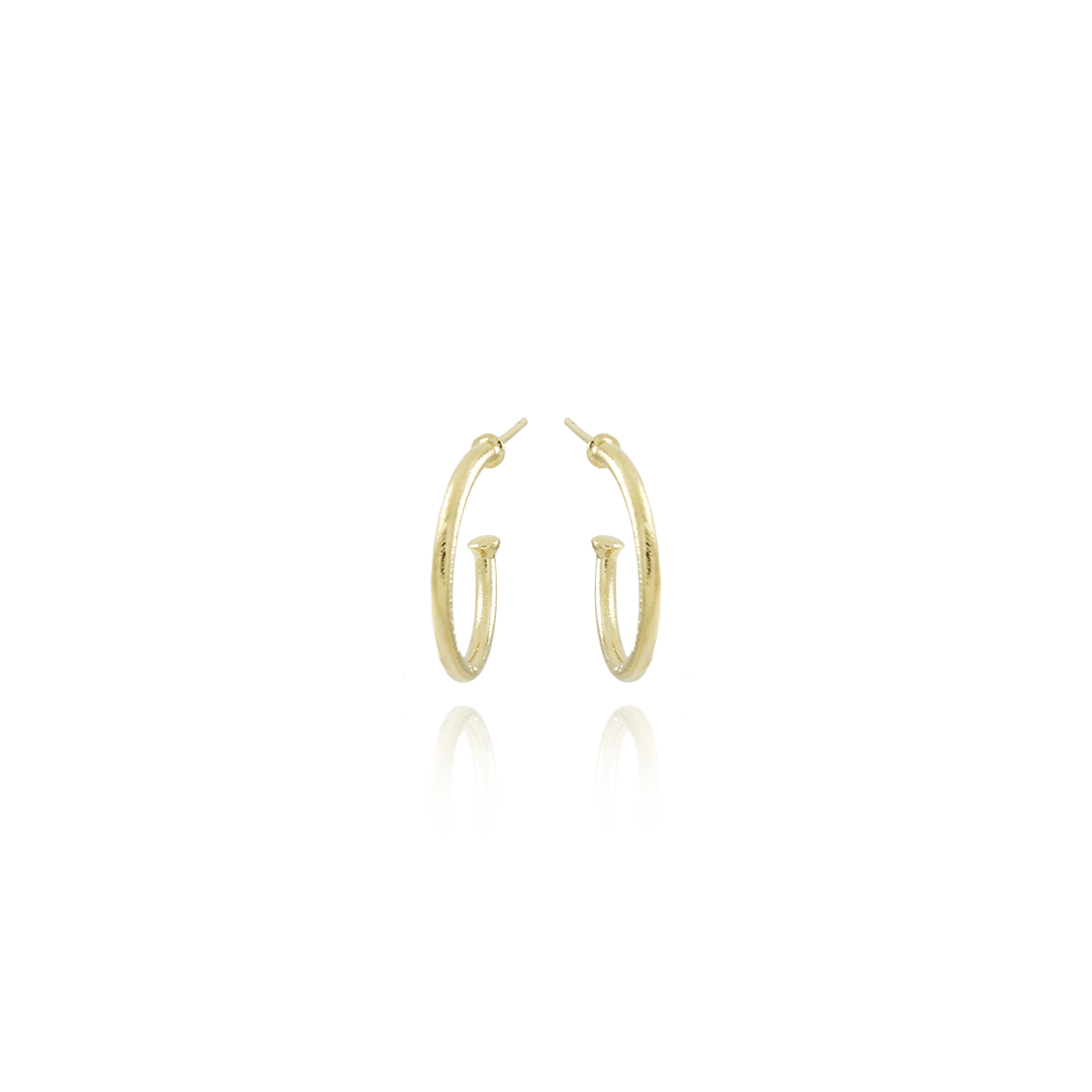 Ag-1857-Do Brinco Meia Argola Tubo Lixado (20mm).