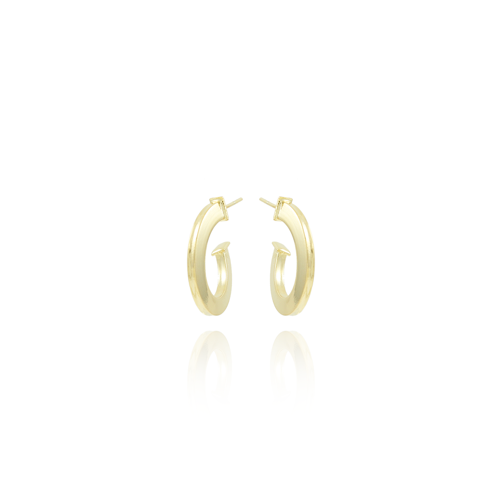 Ag-1873-Do Brinco Meia Argola Tubo Retangular (2x20mm).