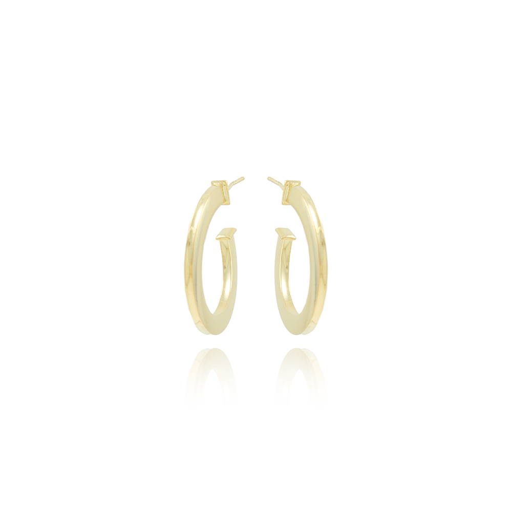 Ag-1875-Do Brinco Meia Argola Retangular (2x30mm).