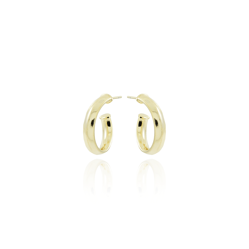 Ag-1878-Do Brinco Meia Argola Tubo Elipse (20mm).