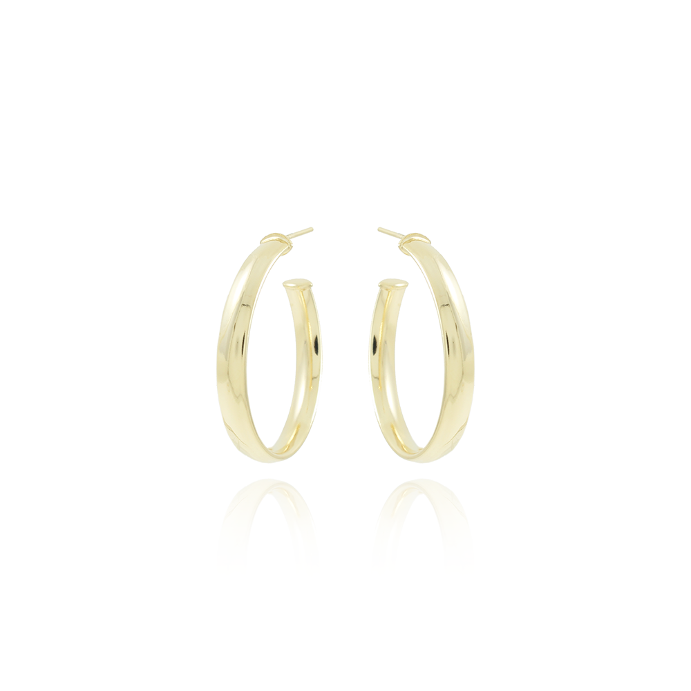 Ag-1880-Do Brinco Meia Argola Tubo Elipse (5x40mm).