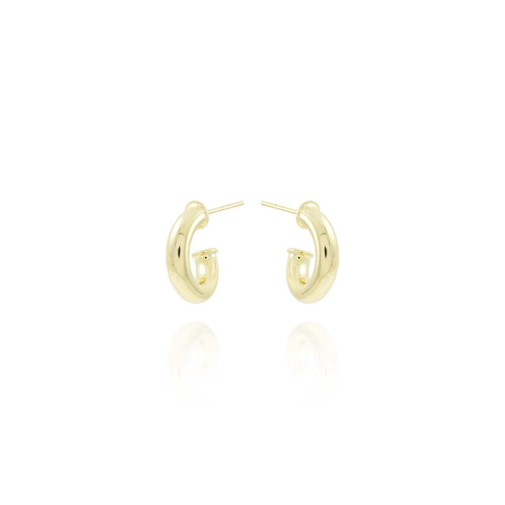 Ag-1884-Do Brinco Meia Argola Tubo (4x17mm).