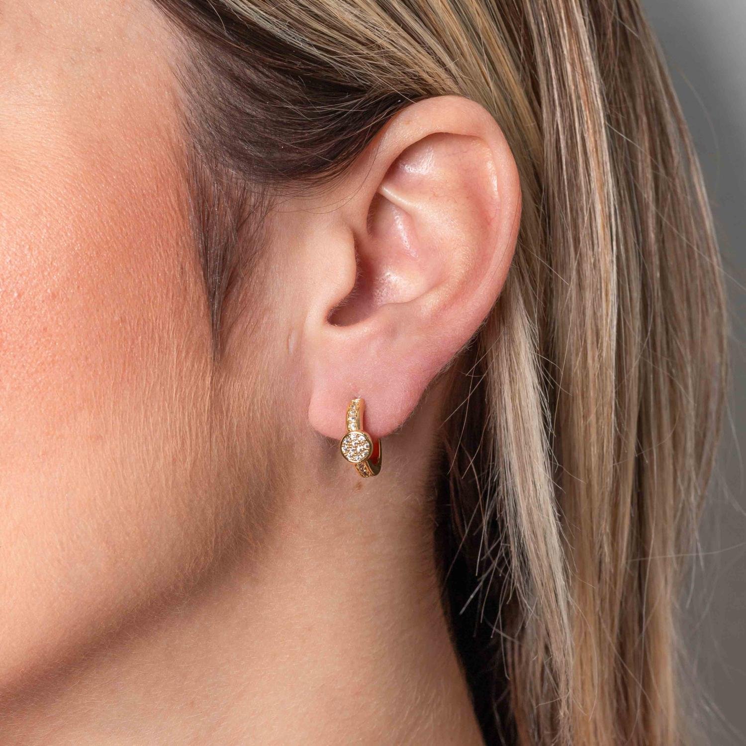 Ag-1904-Do Brinco Meia Argola Cravejado Cristal (15mm).