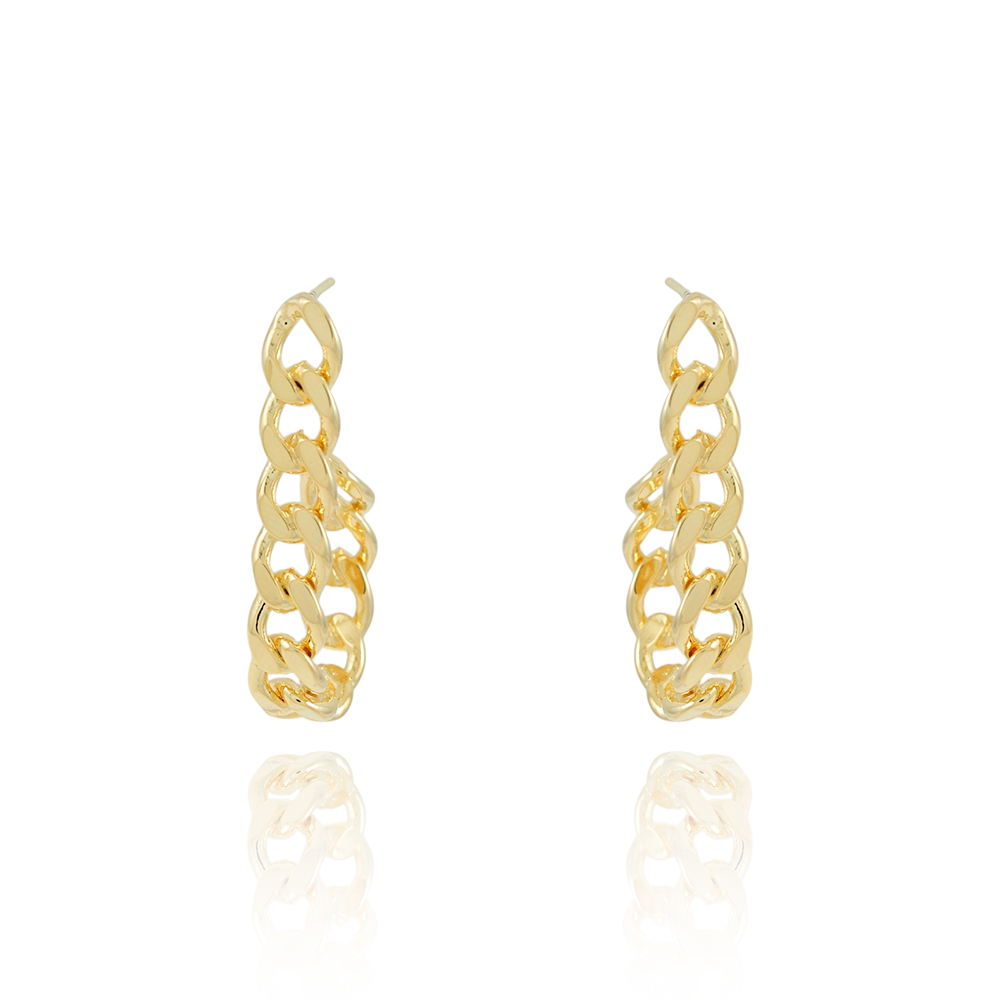 Ag-2013-Do Brinco Meia Argola Gota De Elos.