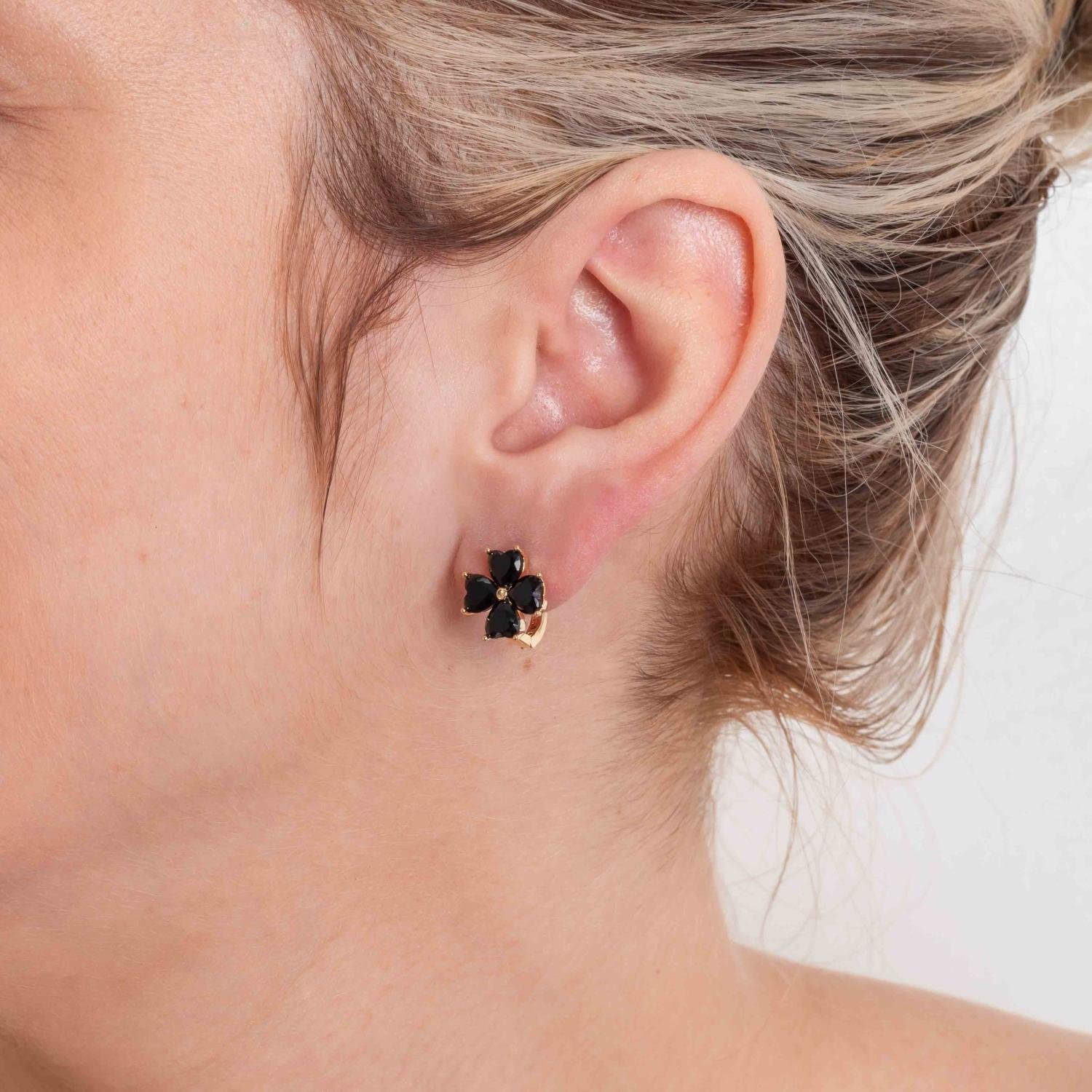 Ag-2076-Do Brinco Trevo De Quatro Folhas.