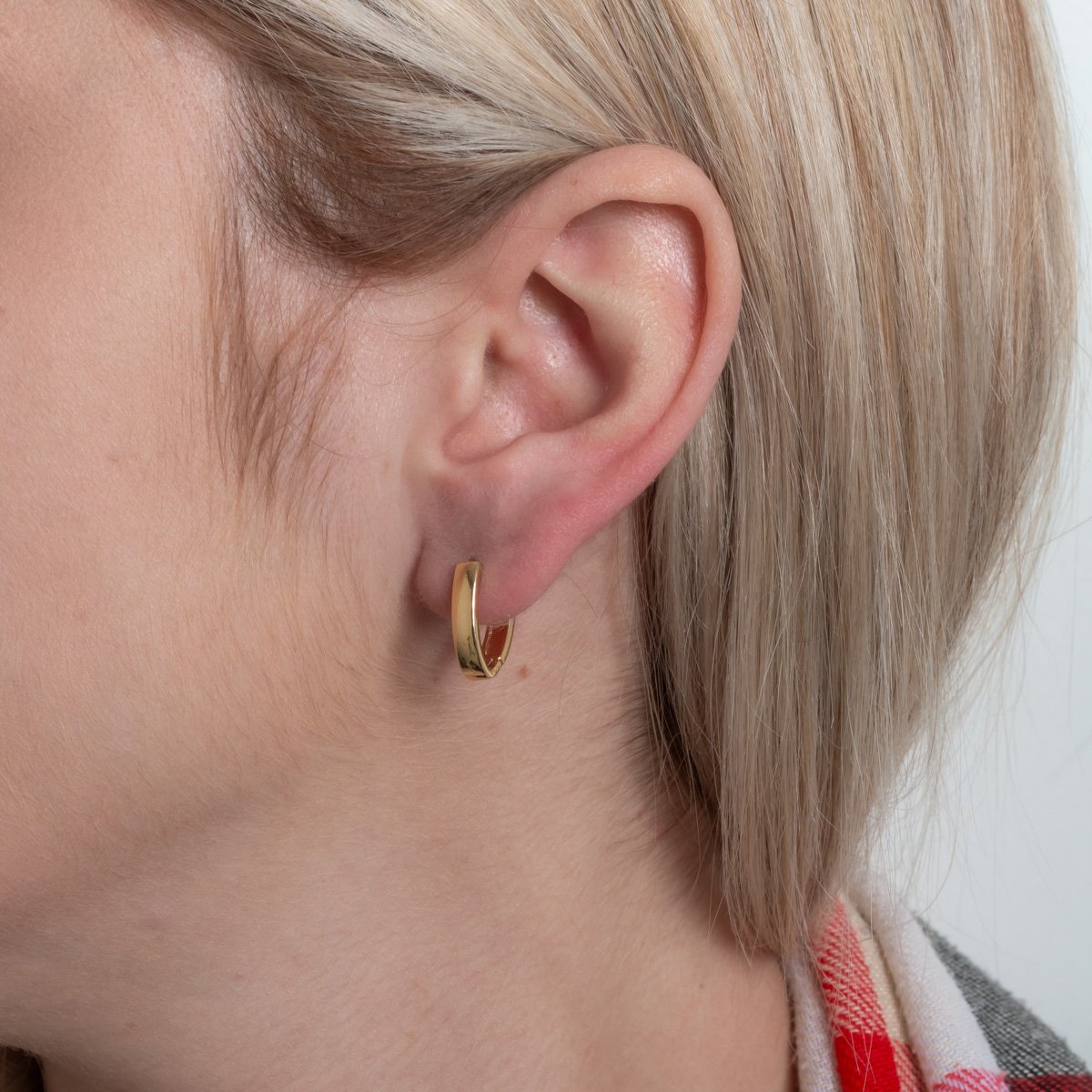 Ag-2133-Do Brinco De Argola Articulada Liso.