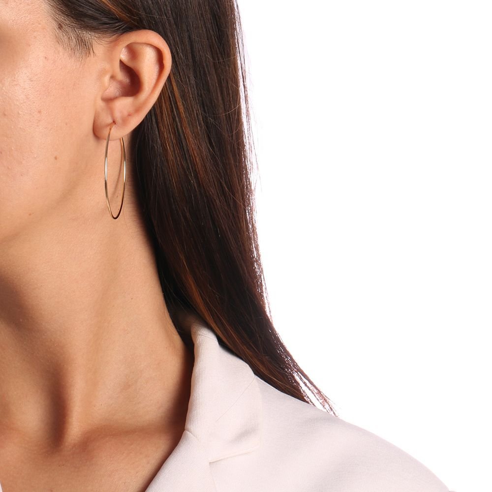 Ag-395-Do (46mm) Brinco De Argola