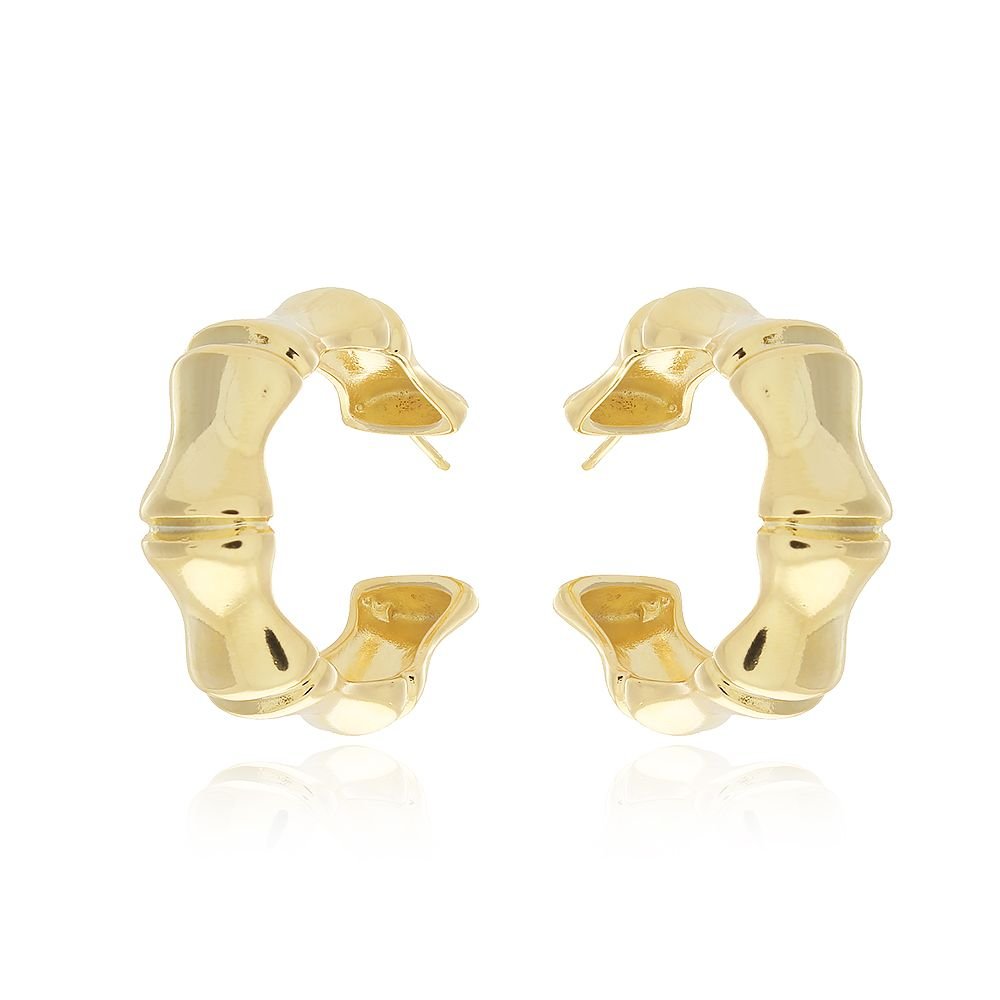 Ag-793-Do Brinco Meia Argola 