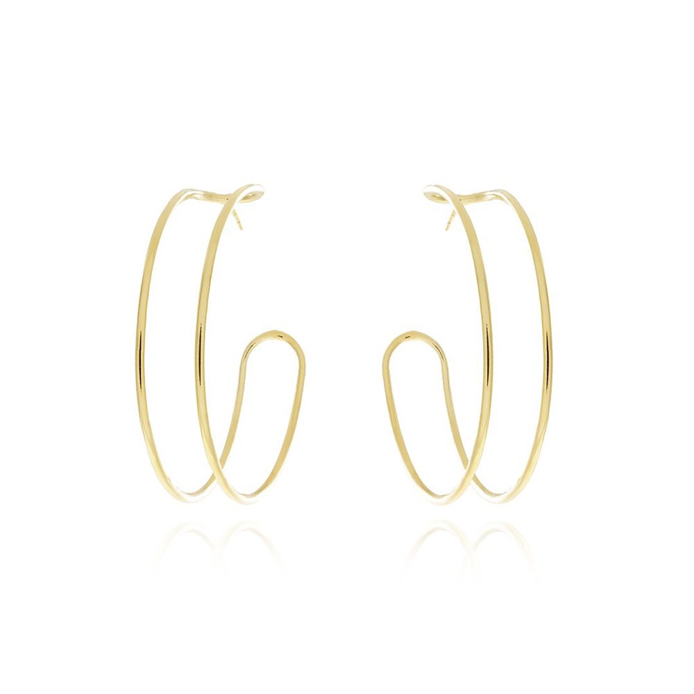 Ag-801-Do Argola Fio Duplo