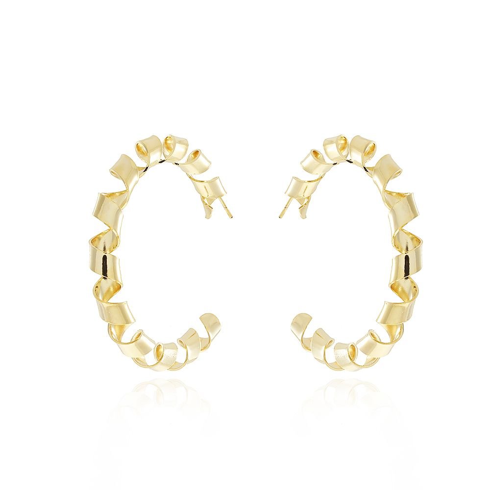 Ag-805-Do Brinco De Argola Torcida (47mm)