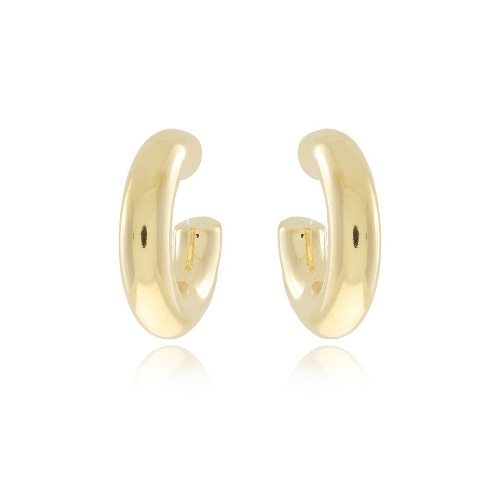 Ag-848-Do (39mm) Brinco Meia Argola