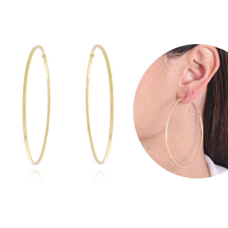 Ag-876-Do (70mm) Brinco De Argola