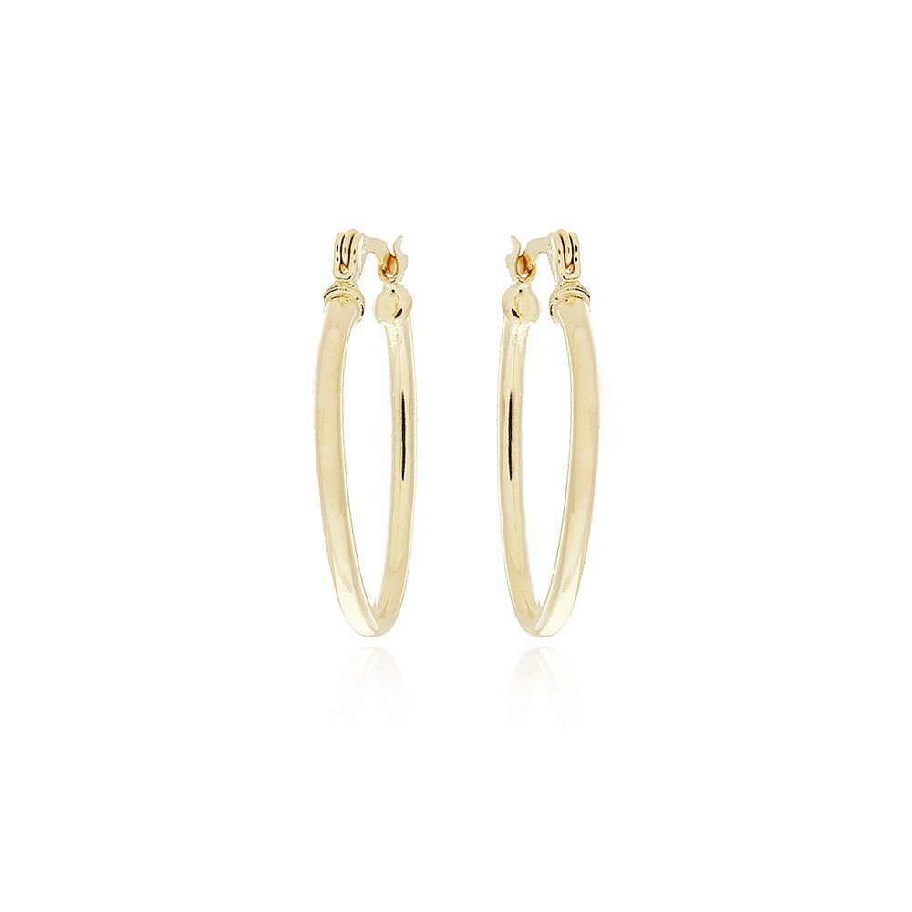 Ag-919-Do Brinco De Argola Liso (28mm)