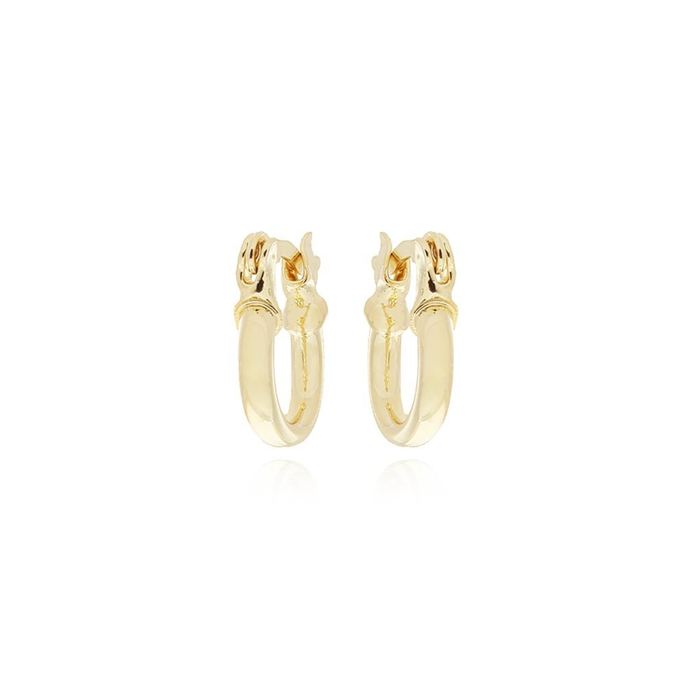 Ag-920-Do Brinco De Argola Lisa (12mm)