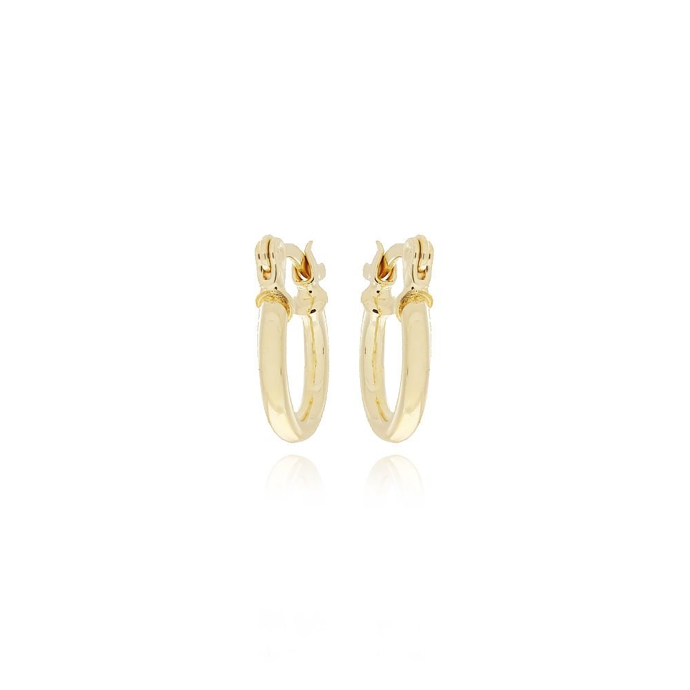 Ag-921-Do Brinco De Argola Lisa (14mm)