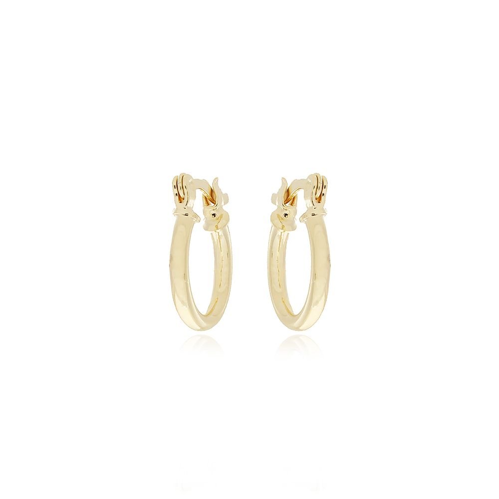 Ag-922-Do Brinco De Argola Lisa (16mm)